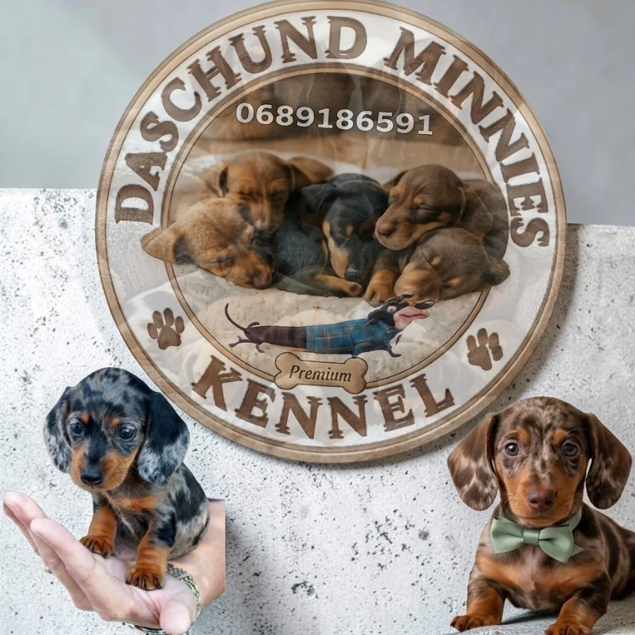 Dolly and Olly – Dachshund Minnie's breeding pair